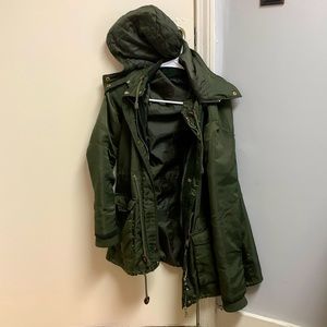 Parka Jacket Stradivarius size L fit to M